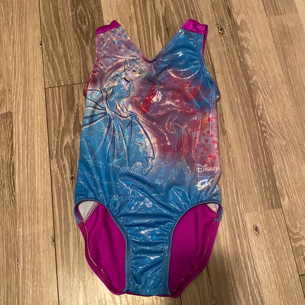 GK Disney Cinderella Gymnastics Leotard in Size CM